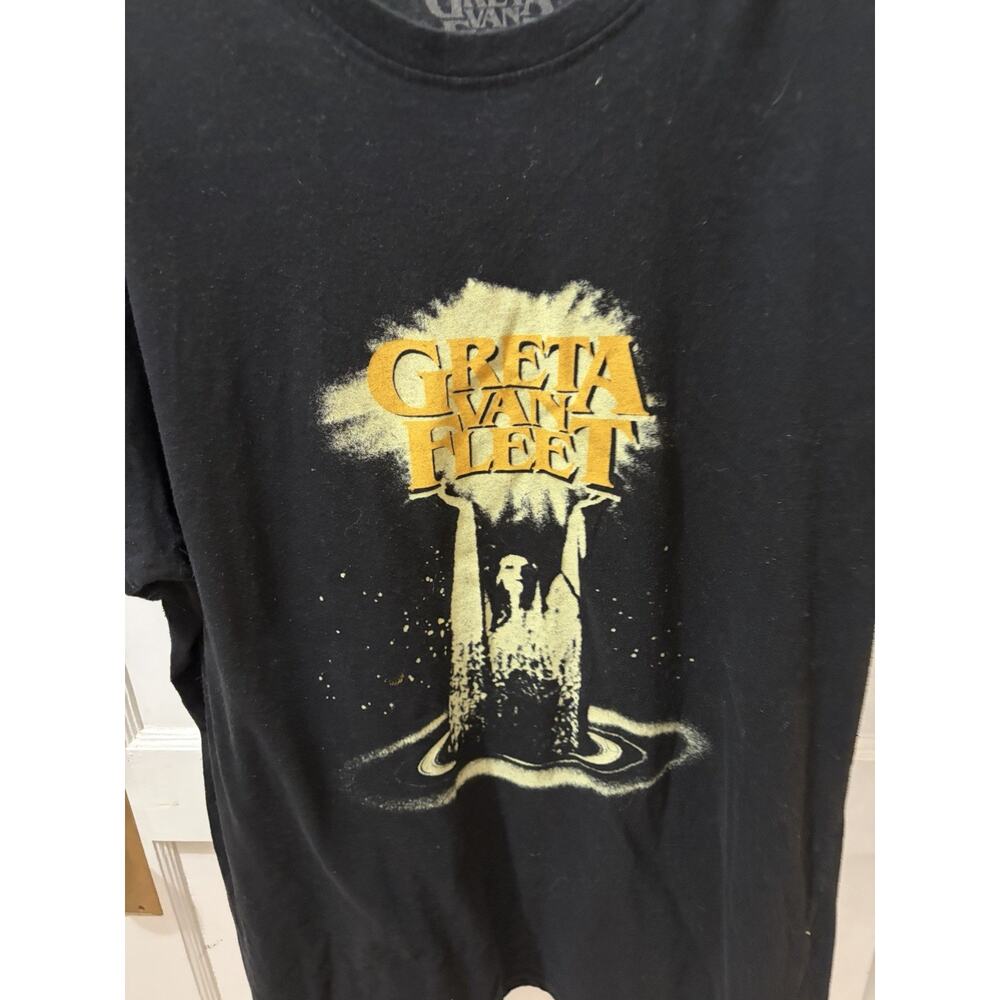 Greta Van Fleet Tee Shirt Women's Size XL Band Music Top Black Top